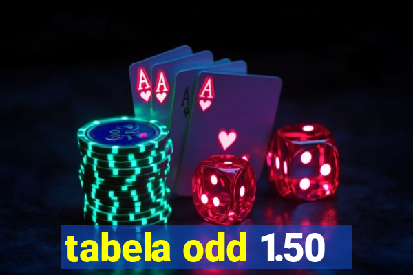 tabela odd 1.50